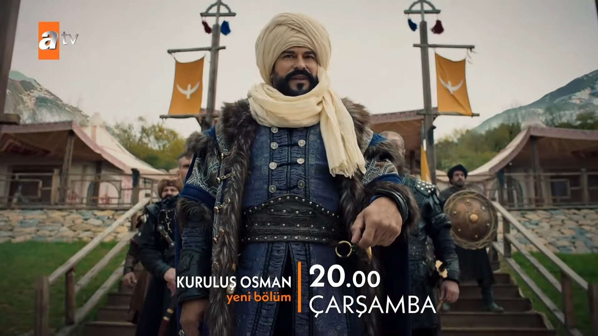 شاهدوا الحلقة 190 من مسلسل المؤسس عثمان على  قناة ATV التركية بجودة HD 