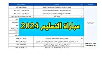 مستقبل مهني واعد: كل ما تحتاج معرفته عن نتائج مباراة التعليم 2024