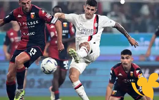 Yalla Kora البث المباشر لمباراة ميلان ضد جنوى في الدوري الإيطالي شاهدوا بدون تقطيع اليوم 5/ مايو/2025 بتعليق عصام الشوالي
