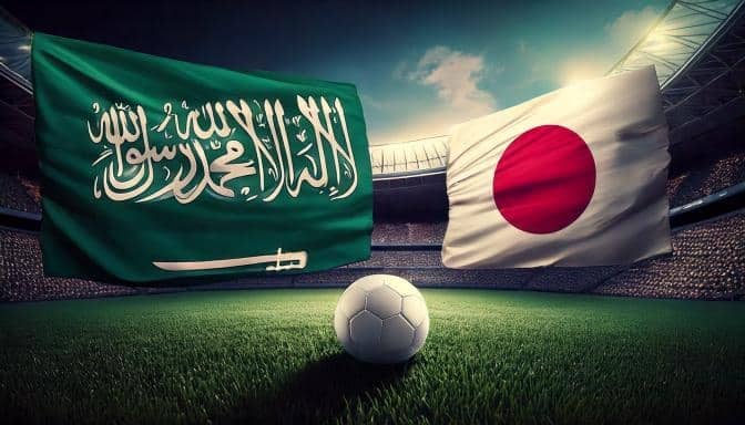 موعد مباراة السعودية ضد اليابان في تصفيات كأس العالم 2026 وكيفية مشاهدة المباراة عبر القنوات الناقلة