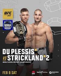 شاهد البث المباشر حصرياً لنزال UFC 312: دريكوس دو بليسيس ضد شون ستريكلاند في أستراليا بأعلى جودة