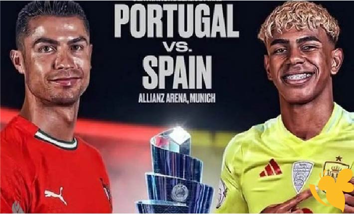 NOW البث المباشر لمباراة البرتغال ضد إسبانيا في نهائي دوري الأمم الأوروبية 2025 شاهدها الان دون تشفير