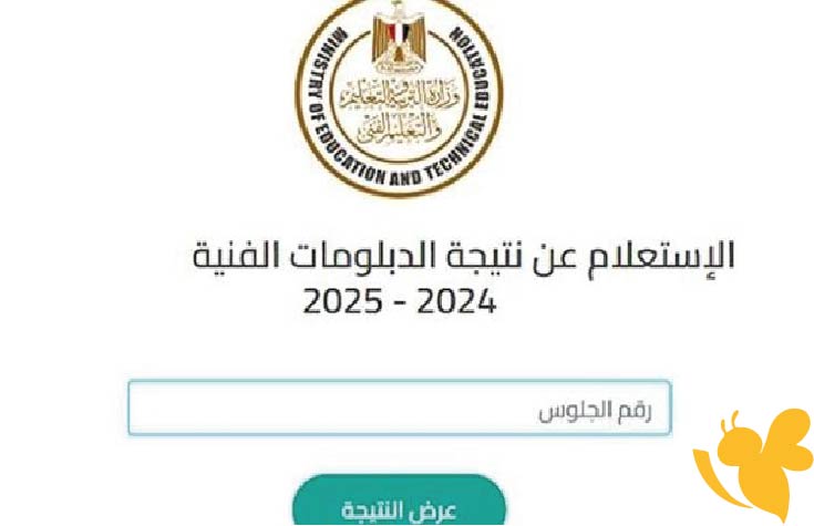 تعرف على نتيجة الدبلومات الفنية 2025 الدور الأول برقم الجلوس عبر nategafany.emis.gov.eg