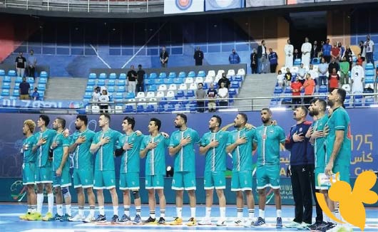 رابط البث المباشر لمباراةالمنتخب الوطني العراقي ونظيره السعودي للشباب في الجولة الثانية من بطولة كأس العرب لكورة اليد