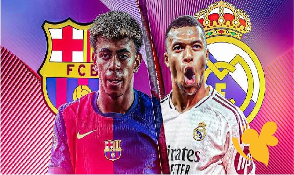 القنوات الناقلة المفتوحة لمشاهدة مباراة ريال مدريد ضد برشلونة في الدوري الإسباني.. كلاسيكو الأرض يشعل المنافسة على اللقب