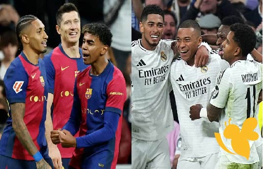 مباراة التتويج ..مباراة برشلونة وفياريال في الدوري الإسباني 2024-2025 هنا تفاصيل الموعد والقنوات الناقلة