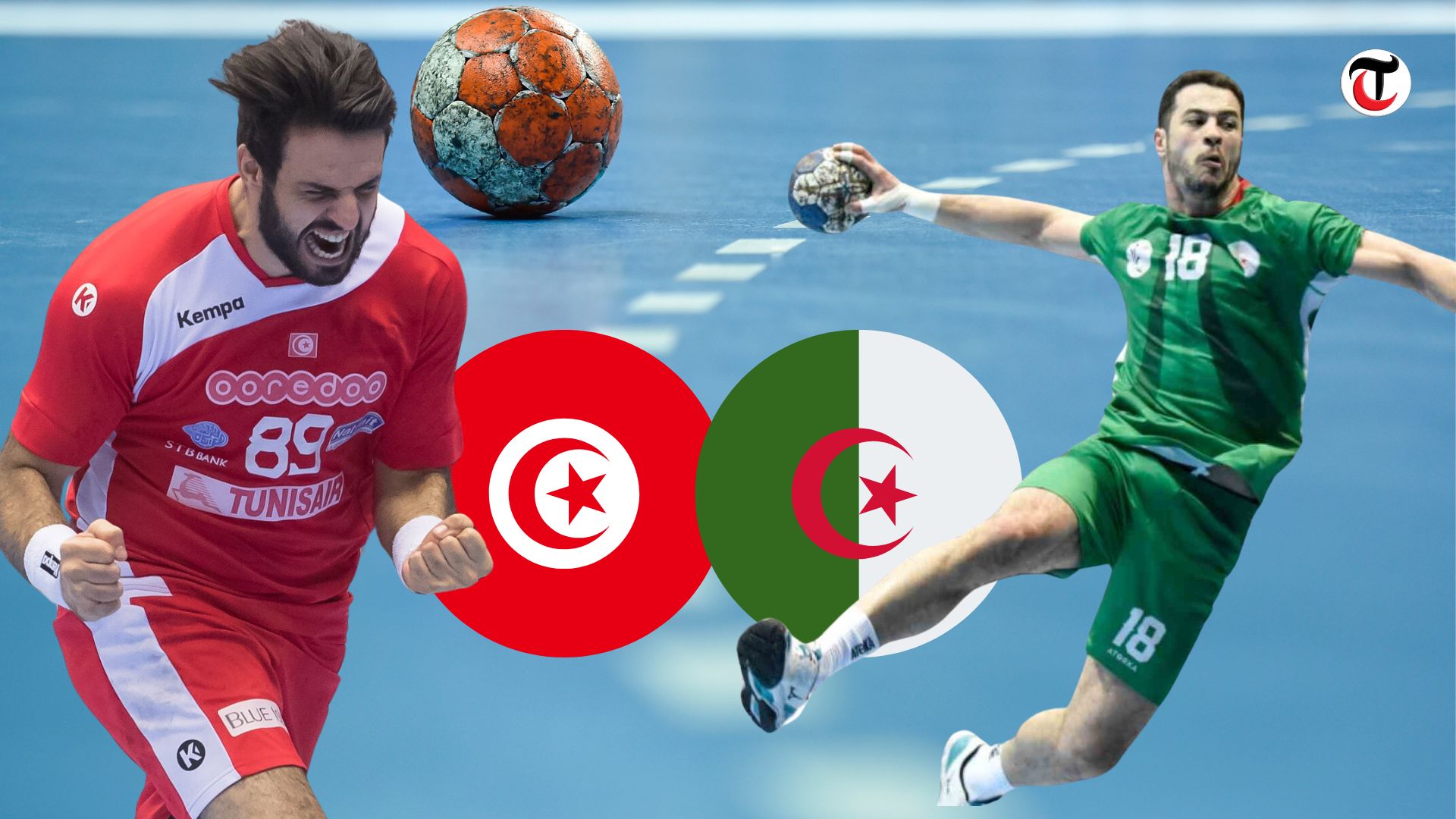 يلا كورة مشاهدة مباراة تونس والجزائر بث مباشر اليوم السبت 18/يناير/2025 في بطولة كاس العالم لكرة اليد 2025 