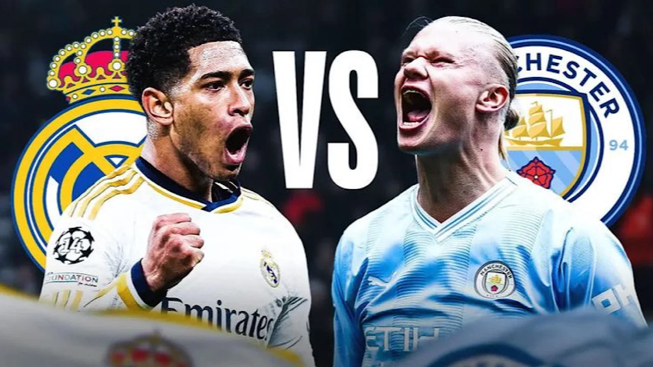 اليكم البث المباشر لمباراة ريال مدريد ومانشستر سيتي في دوري أبطال أوروبا شاهدها بجودة عالية اليوم الاربعاء 19 فبراير 2025 مع المعلق حفيظ دراجي