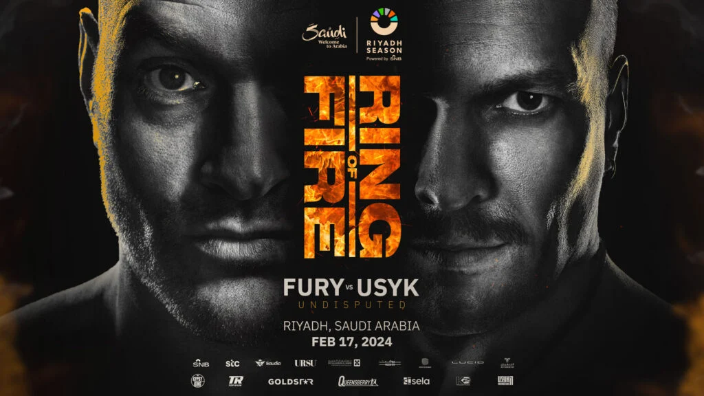 المواجهة المرتقبة بين فيوري وأوزيك: الرياض تستضيف نزال حسم اللقب Fury vs Usyk