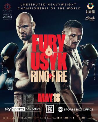 المواجهة المرتقبة في الرياض: فيوري وأوزيك يتصارعان على اللقب في نزال Fury vs Usyk