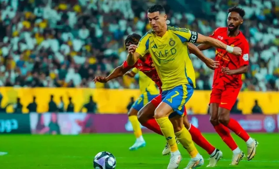 ترقبوا البث المباشر لمباراة النصر امام ضمك في دوري روشن السعودي اليوم الاثنين شاهدها عبر يلا شوت