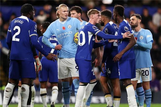 موعد مباراة تشيلسي ومانشستر سيتي في الدوري الإنجليزي 2024_2025