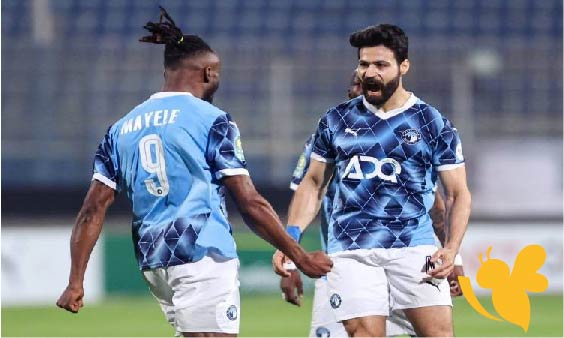 يلا شوت شاهدوا مباراة بيراميدز ضد ماميلودي صن داوانز في ذهاب نهائي دوري أبطال أفريقيا بث مباشر اليوم 24 مايو 2025