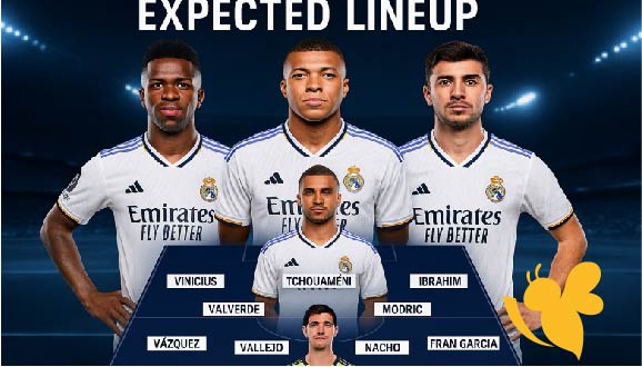 تشكيل ريال مدريد الرسمي أمام سوسيداد اليوم.. إصابات وإيقافات تُجبر أنشيلوتي على التعديل