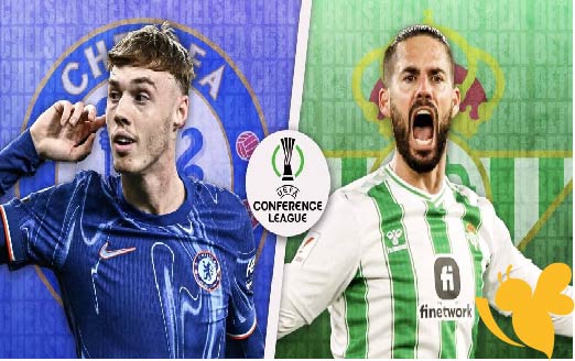 الان شاهد بث مباشر لمباراة تشيلسي ضد ريال بيتيس في نهائي دوري المؤتمر الأوروبي اليوم 28 مايو 2025