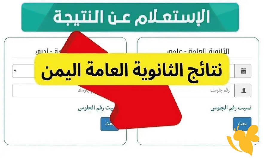 رابط نتائج الثانوية العامة 2025 صنعاء وبعض المحافظات .. خطوات الاستعلام برقم الجلوس والاسم