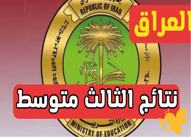 رابط نتائج الثالث المتوسط العراق 2025 الدور الأول برقم الجلوس من موقع وزارة التربية
