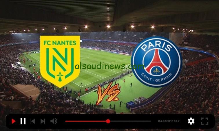 الان البث المباشر لمباراة باريس سان جيرمان ونانت في الدوري الفرنسي اليوم السبت 30 نوفمبر 2024 شاهد بدقة HD
